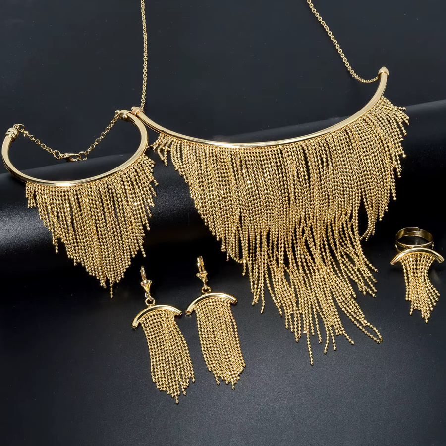 sny Schmuck-Set, Perle, Gold, Damen, Vintage - Bild 2