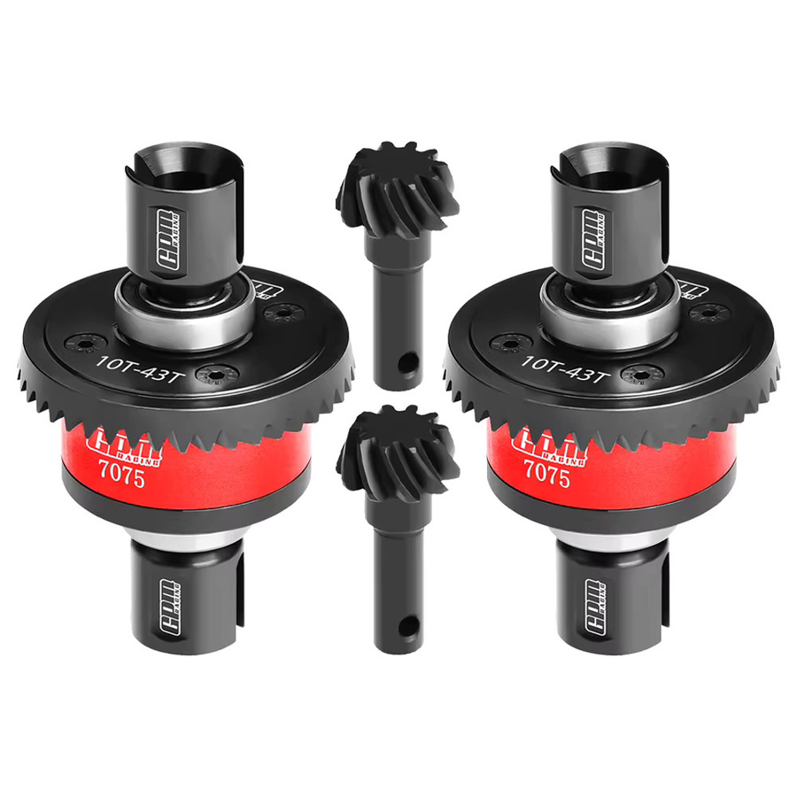 GPM Vorder- und Hinterdifferential-Set, Metall, Grün - Bild 2