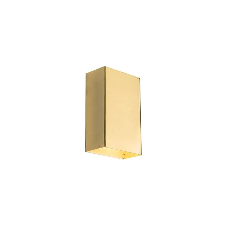 QAZQA Moderne Wandleuchte Otan S in Gold, 2-flammig, dimmbar, minimalistisches Design für Wohnzimmer, Flur und Küche - Bild 2
