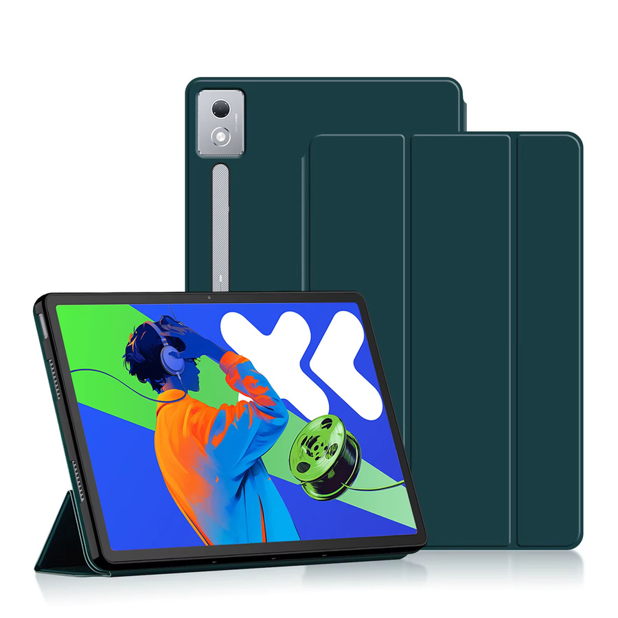 Lenovo Tablet Hülle aus PU-Leder für IdeaPad Pro 12,7 TB-373FU und Xiaoxin Pad Pro 12,7 Zoll 2025 TB-375FC Flip-Stand-Cover in Grün - Bild 5