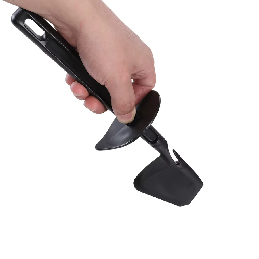 Universal Rotationsspatel aus Silikon für Vorwerk Thermomix TM6 TM5 TM31 in Schwarz, B/T/H: 26,5 x 6,5 x 2,0 cm - Bild 5