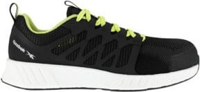Reebok Fusion Flexweave Work Sicherheitsschuhe S1P Halbschuh Schwarz Grün Weiß Größe 38 - Bild 1