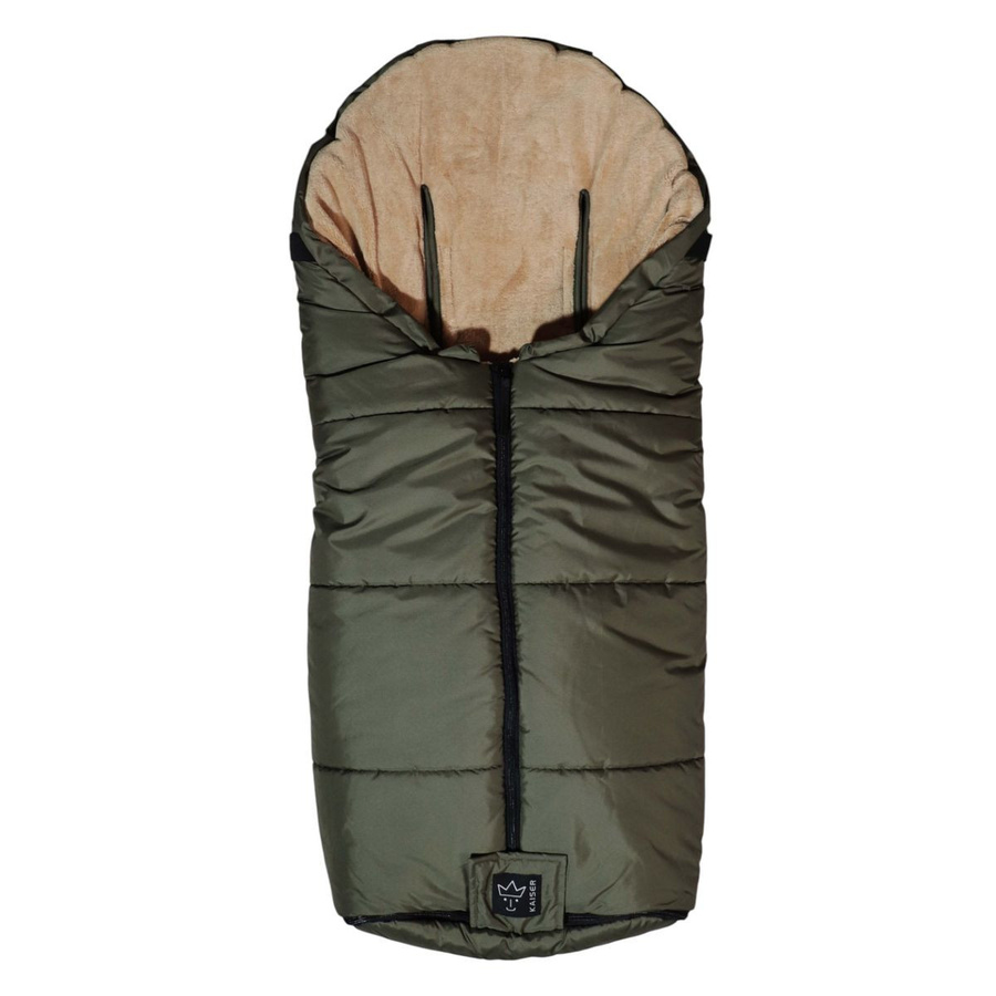 Kaiser Thermo-Fleece Fußsack Sandy für Buggy, Sport- und Kinderwagen in Beige Green - Bild 1