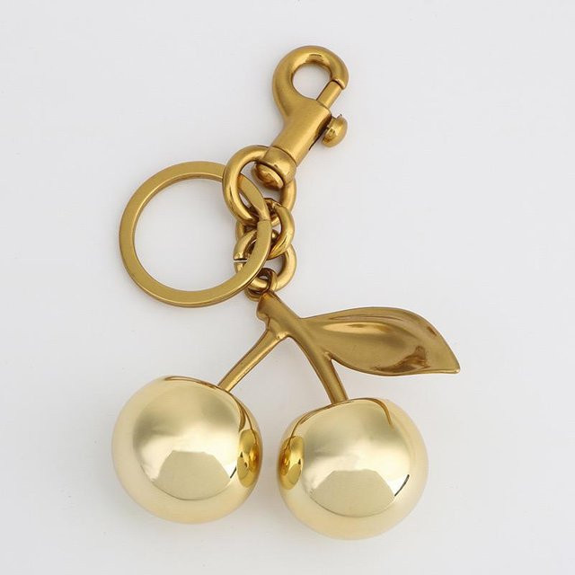 Rd lala Anhänger Kirsche, Gold, Kunststoff, Damen - Bild 1