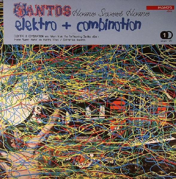 SANTOS - Home Sweet Home 12-Zoll Schallplatte auf Vinyl, Distinct'ive Records, Dance & Electronica, Schwarz, Gebraucht - Bild 1