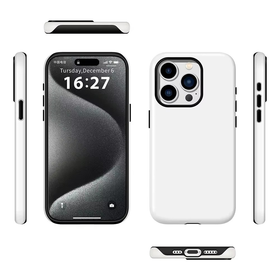 Clmj Swag ANGEL KITTEN Handyhülle für iPhone 17 16e 16 15 14 13 12 11 X XR XSMAX Air Pro Max Plus in Weiß mit luxuriöser Doppelschicht-Rückabdeckung - Bild 3