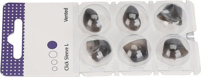 GoolRC Silikon Klickhülle Set für Schallverstärker, 6 Stück, Ohrenschutz, waschbar, Schwarz und Weiß, Größe L (für 6,5-9kg) - Bild 1