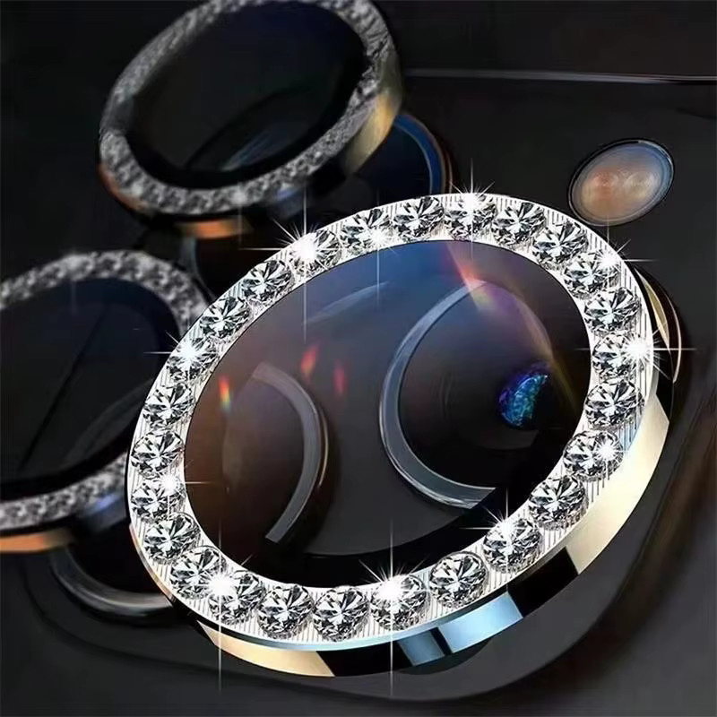 Diamant-Kameralinsenschutzring für Samsung Galaxy S26 Ultra 5G aus gehärtetem Glas in Silber - Bild 5