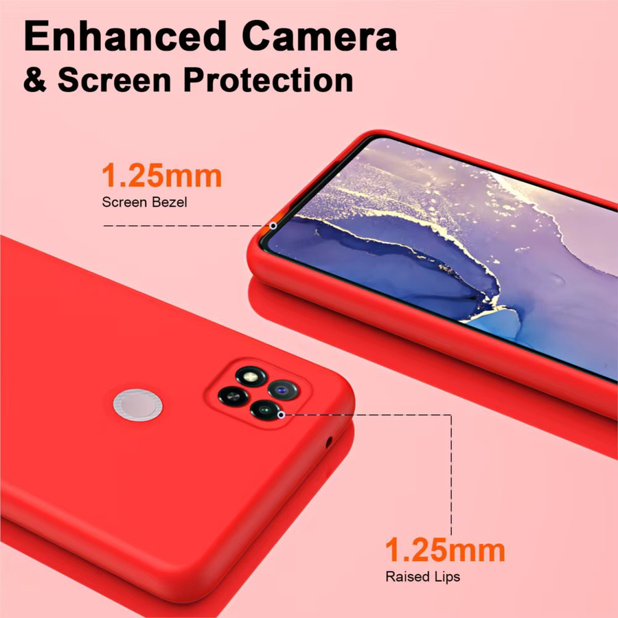 Luxus Silikon Schutzhülle für Xiaomi Redmi 9C NFC in Lila - Bild 4