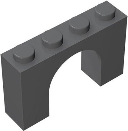 MOC 6182 Bogen 1x4x2 Bausteine, 10-teiliges Set, ab 6 Jahren - Bild 1