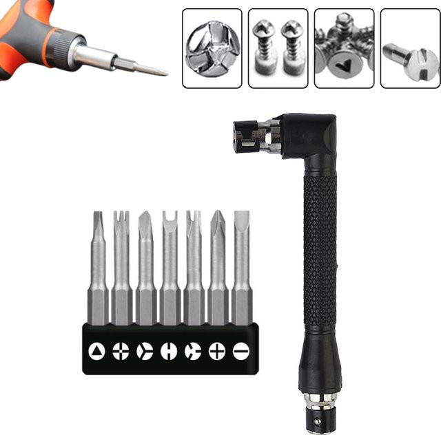 DAZZLEEX Schraubendreher-Set mit L-Typ-Griff für DIY-Reparaturen und Dreiecks-Schraubendreher-Handwerkzeuge - Bild 1