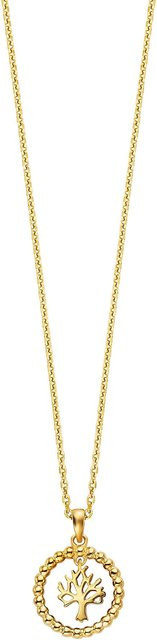 Julie Julsen Collier 925 Sterling Silber vergoldet, Baum, Unisex - Bild 1