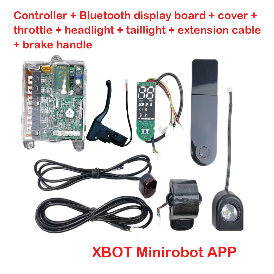 XBOT Controller für M365 8,5 Zoll Elektroroller mit MiniRobot App Steuerung, 36V Bluetooth Display Board Modul Kit Ersatz - Bild 2