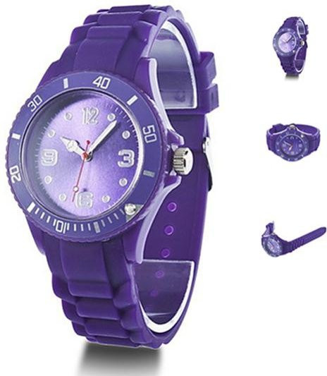 wangzhenfeng Armbanduhr, Quarz, Silikon, Blau, Unisex, 38 mm - Bild 1