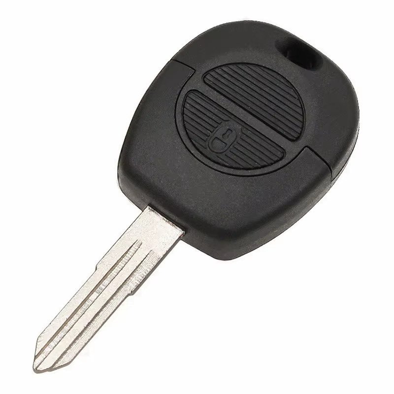 KEYECU Autoschlüsselanhänger 433 MHz mit 2 Tasten ohne Chip in Schwarz für Nissan Patrol Navara X-Trail Serena Primera Micra Almera P/N: 28268-8H700 - Bild 3