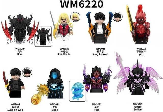 WM6220 Bausteine Mini-Actionfiguren Zubehörsammlung Puppen - Bild 1