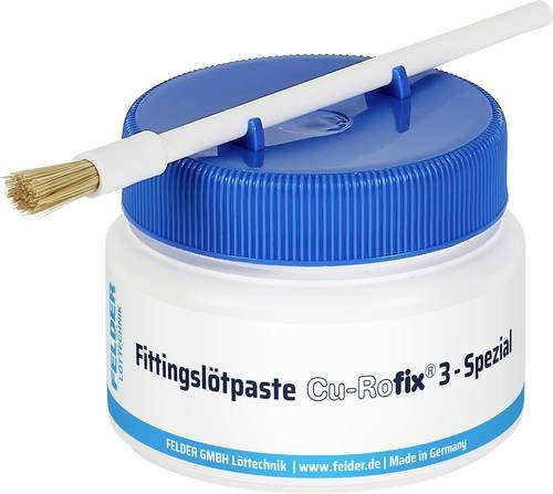 Felder Cu-Rofix 3 Spezial Fittingslötpaste, Farbe: Weiß, Inhalt: 250g - Bild 1