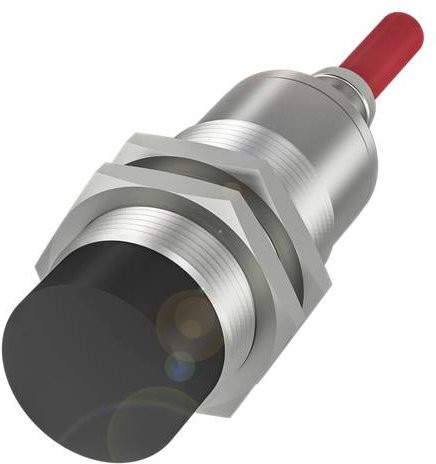 Balluff Induktiver Sensor BES 516-125-SA1-05 BES02HE, PNP Schließer und Öffner, Messing, Silber, Durchmesser: 30 mm, Länge: 91 mm - Bild 1