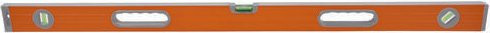 AVIT AV02031 Leichtmetall-Wasserwaage in Orange, Länge: 100 cm - Bild 1