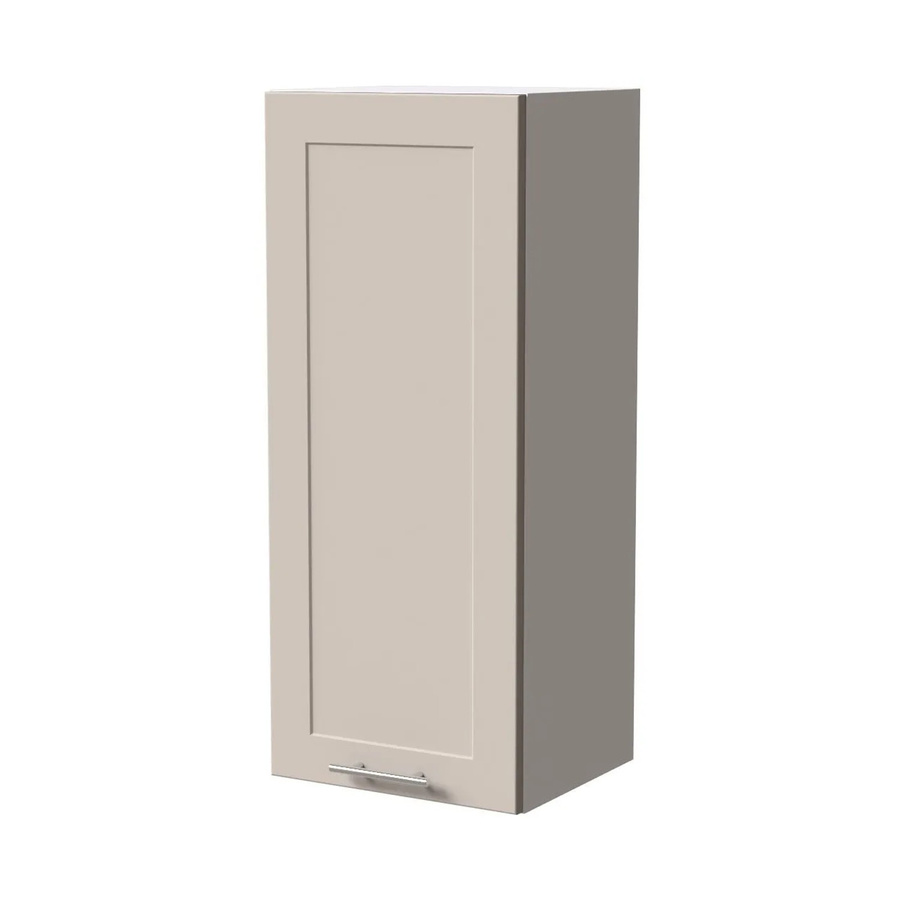 Feldmann-Wohnen Hängeschrank Oslo modern in Weiß und Kaschmir Matt, B/T/H: 40 x 32,5 x 96 cm - Bild 2