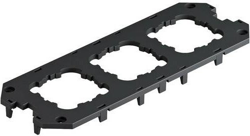 OBO Bettermann UT4 D3 Abdeckplatte in Schwarz - Bild 1