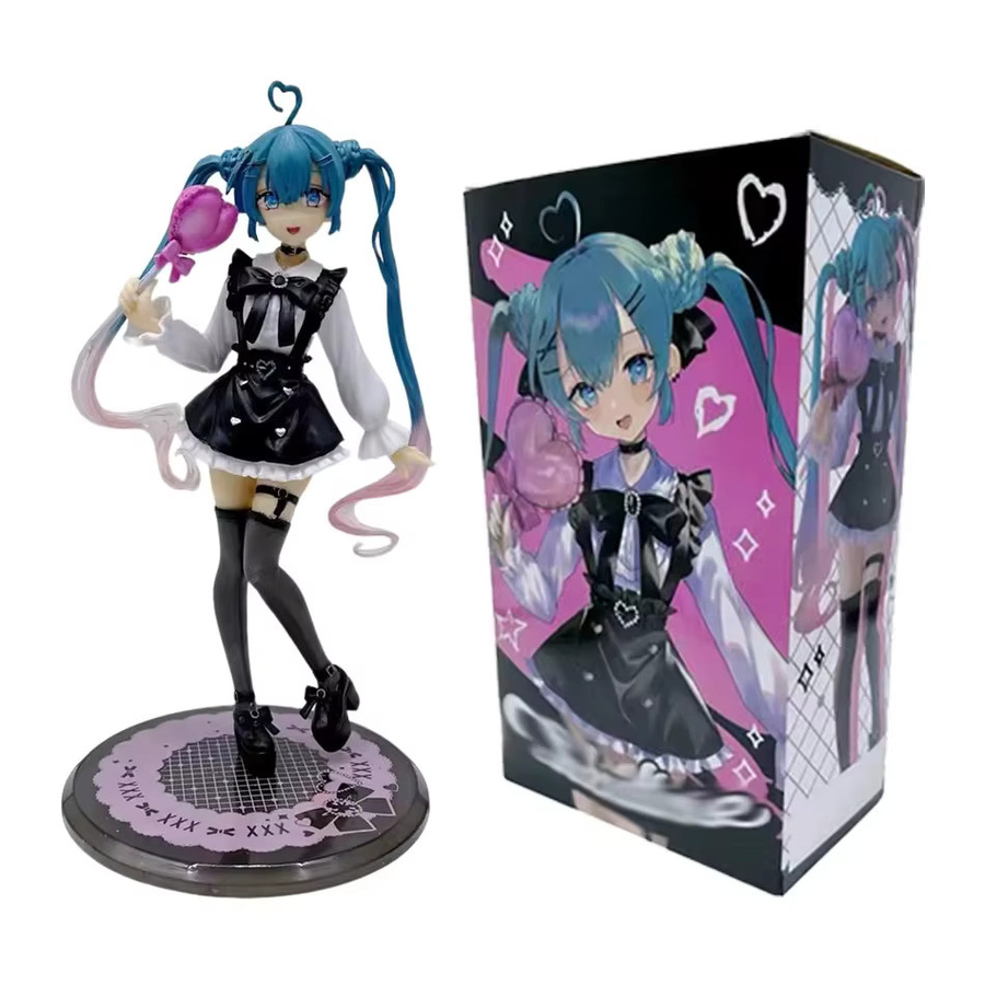 Bandai Hatsune Miku Anime-Figur, Neko T-Shirt Ver., Mädchen-Modell - Bild 3