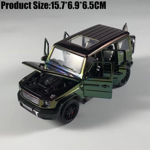 Linyi toy car Mercedes Benz G500 G800 Geländewagen, Modellauto, 1:32, Metall, ab 14 Jahren - Bild 1