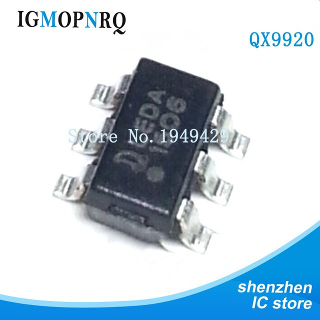 10er Set QX9920 LEDA SOT23-6 Konstantstrom-Treiber IC in Schwarz - Bild 1