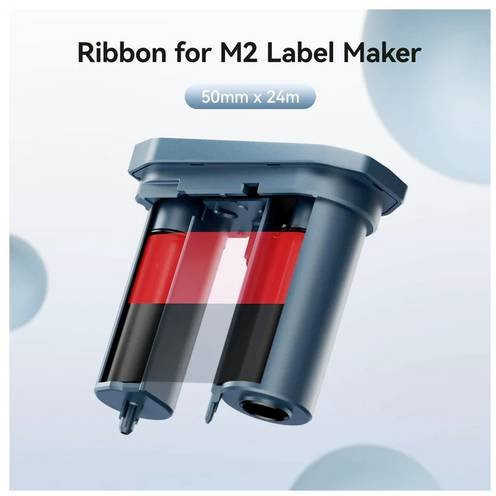 NIIMBOT Universal Thermik-Etikettenrolle für NIIMBOT M2_H in Schwarz und Multicolour - Bild 1