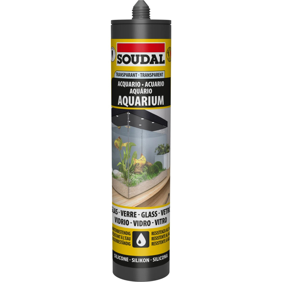 Soudal Aquariumsilikon Transparent 300 ml - Bild 2