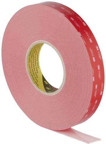 3M LSE6019 Doppelseitiges Klebeband Weiß Breite: 19 mm, Länge: 33 m - Bild 1