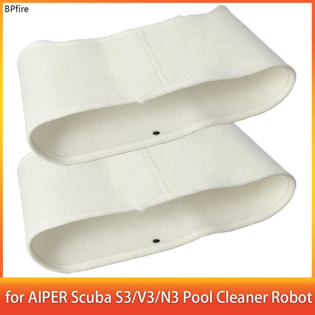 BPfire MicroMesh Ultrafein-Filter für Aiper Scuba S3, V3 und N3 Roboter-Poolreiniger in Weiß - Bild 1