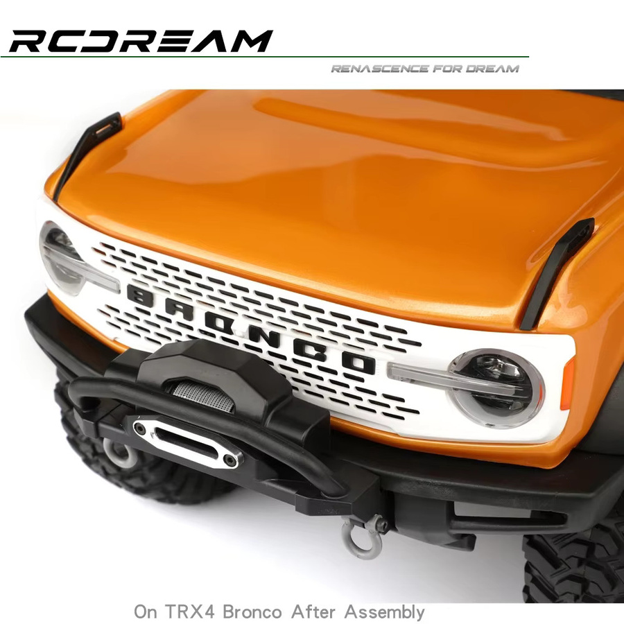 Rcdream Frontgrillmaske, Körper Upgrade Option Teile, Kunststoff - Bild 3