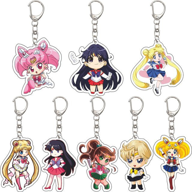 Bandai Schlüsselanhänger Acryl, Anime Sailor Moon, 55 mm, Unisex - Bild 1