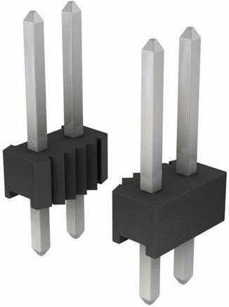 TE Connectivity Buchsengehäuse-Platine 5-146258-7 in Schwarz - Bild 1