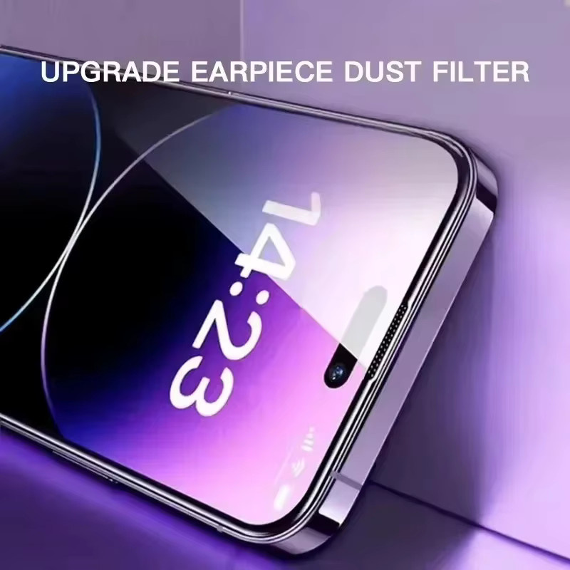 HD-Hartglas Schutzfolie für Honor 500 Pro, Magic 8 Pro und Smart Lite, transparent, blasenfreie Installation und Anti-Fingerabdruck-Schutz - Bild 3