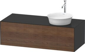 Duravit Waschtischunterschrank White Tulip in Weiß, B/T: 130 x 55 cm - Bild 1