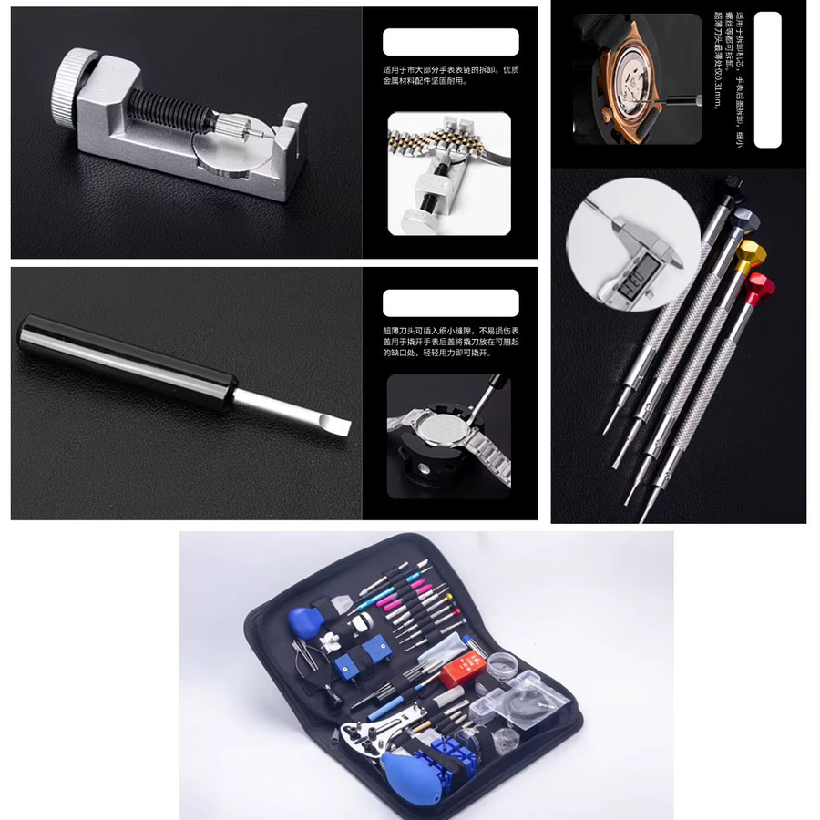 DAHASE Uhren Reparatur Tool Kit, Uhrmacher Zubehör - Bild 5