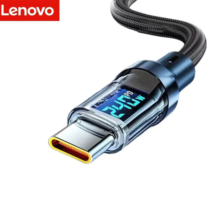 Lenovo 240W USB-C auf USB-C Ladekabel mit LED-Anzeige und Datenübertragung - Bild 5