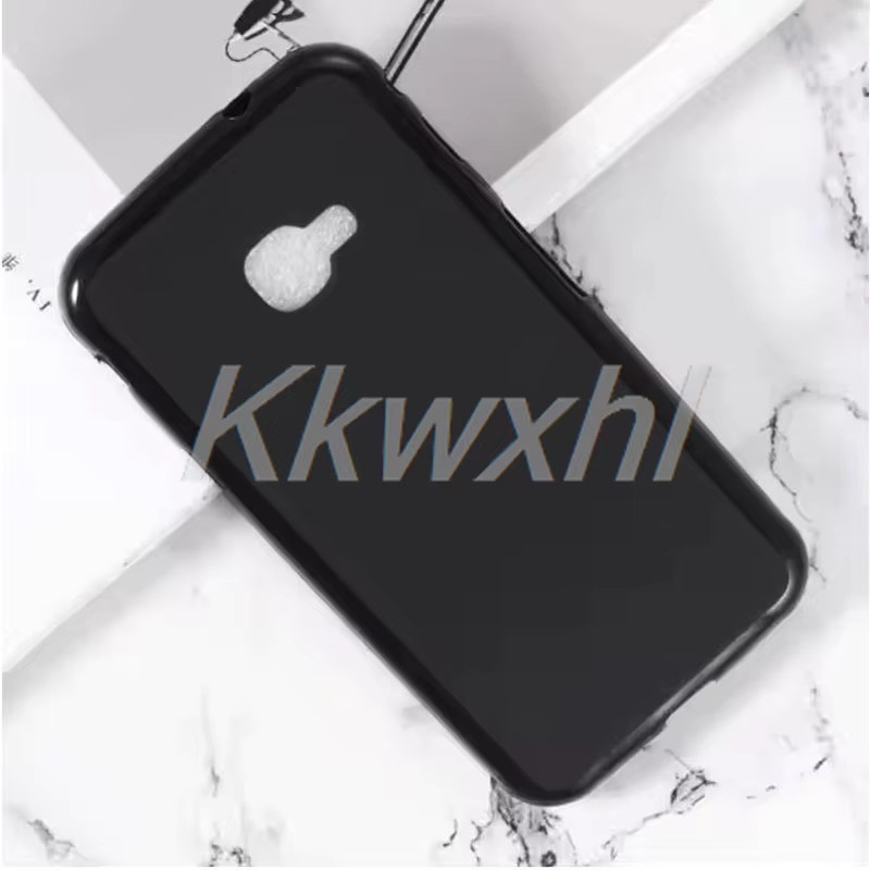 Original Samsung Galaxy XCover 4s / XCover 4 Schutzhülle aus weichem TPU in Schwarz für SM-G390F und SM-G390 - Bild 3