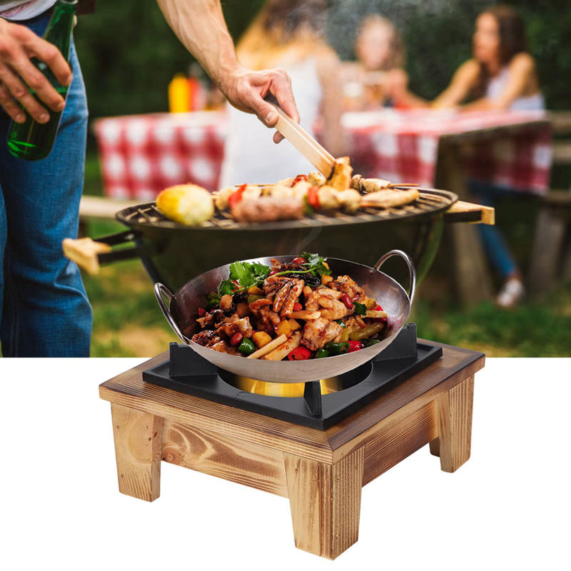 Tragbarer Alkohol-Grill für Picknick und Outdoor-Einsätze - Bild 5