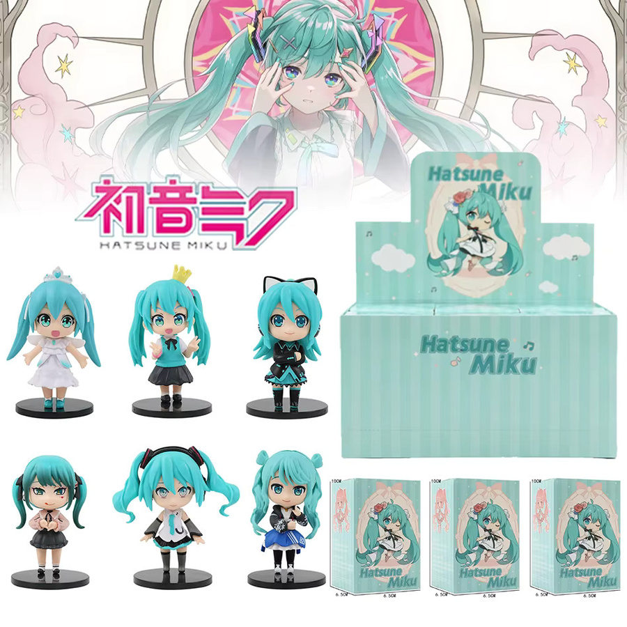 Bandai Hatsune Miku Mini-Figuren, 6-teiliges Blindbox-Set - Bild 5