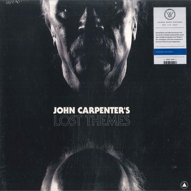 John Carpenter - Lost Themes LP Schallplatte von Sacred Bones Records, Farbe: Grau, Electronic Soundtrack, 2022 Reissue - Bild 1