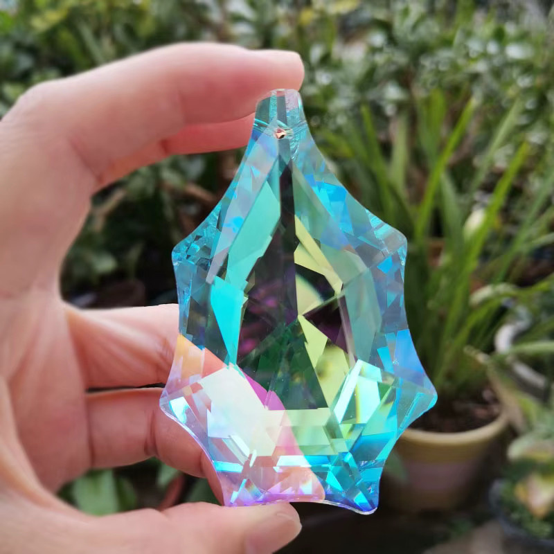 BOTG Kristall Suncatcher Spinne Anhänger in Multicolour, 7,6 cm Glas-Prisma für Fenster-Dekoration und DIY-Handwerk - Bild 3