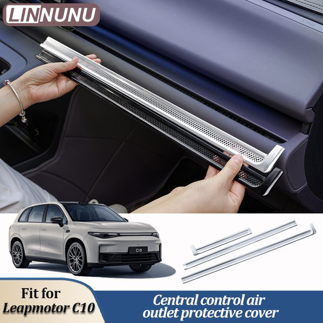 LINNUNU Schutzabdeckung für den zentralen Luftauslass des Leapmotor C10 (LHD) für Klimaanlage und Instrumententafel - Bild 1
