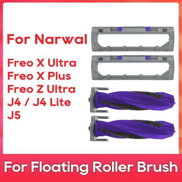 OSSIEAO Rollbürstenabdeckung für Narwal Freo X Ultra, Freo X Plus, Freo Z Ultra, J5 und J4 Lite Roboterstaubsauger Ersatzteile - Bild 1