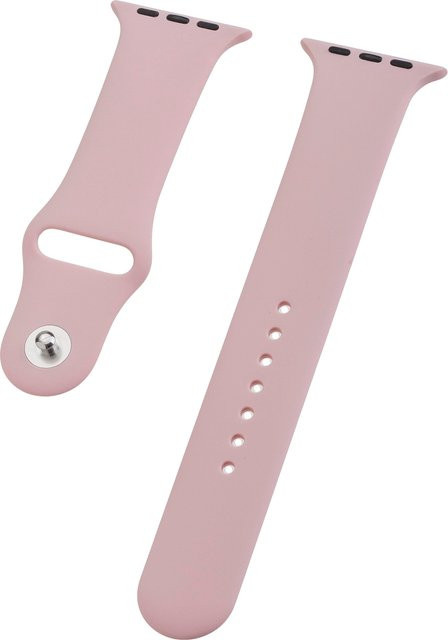 Uhrenarmband Silikon, Pink, Unisex, für Apple Watch 44mm 42mm - Bild 1