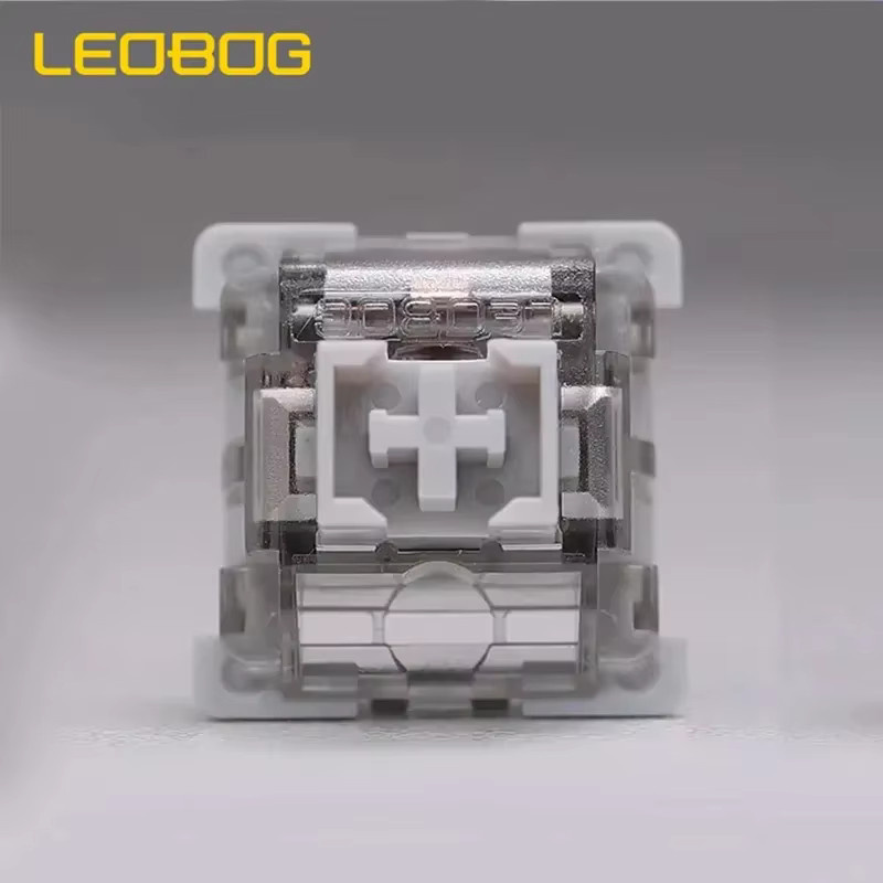 LEOBOG GreyWood V3 Lineare Mechanische Tastaturschalter in Grau für MX RGB Hot-Swap und DIY-Gaming-Tastaturen - Bild 2
