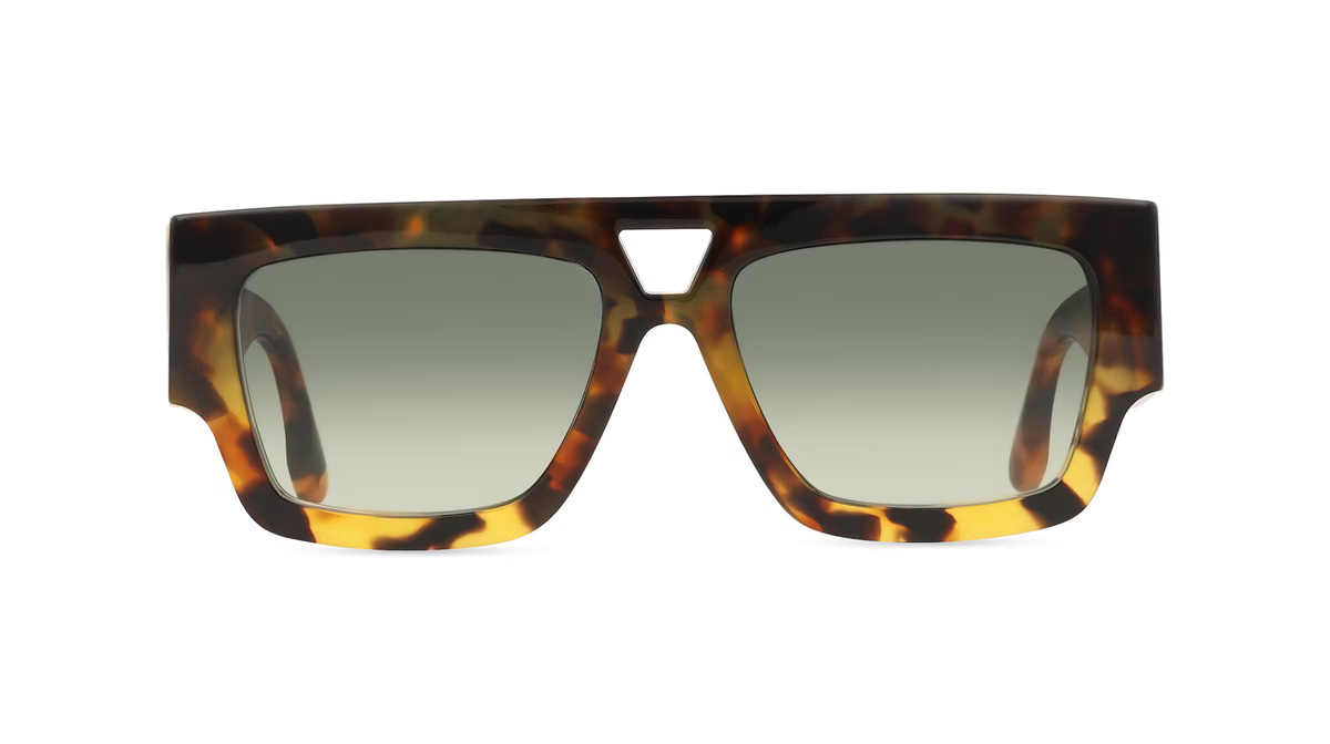 Victoria Beckham Sonnenbrille, Vollrand, Quadratisch, Acetat, braun, Damen - Bild 1
