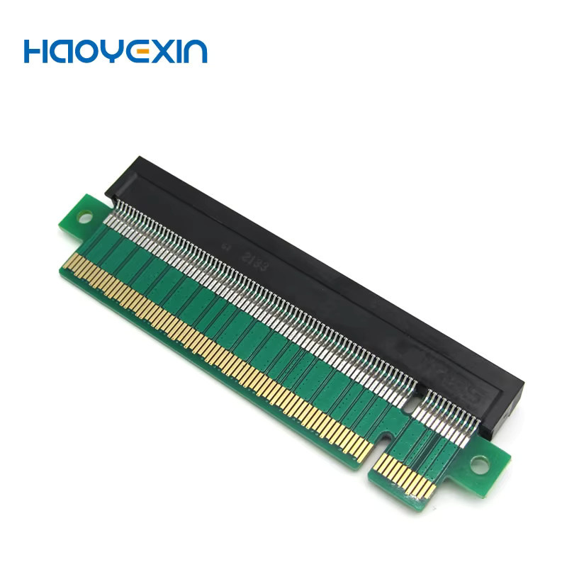 Haoyexin PCI-E 4.0 16x High Speed Riser Grafikkartenadapter in Grün - Bild 3